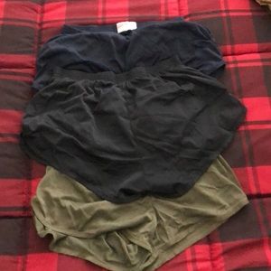 Soffe Silkies Women’s Shorts Lot 3